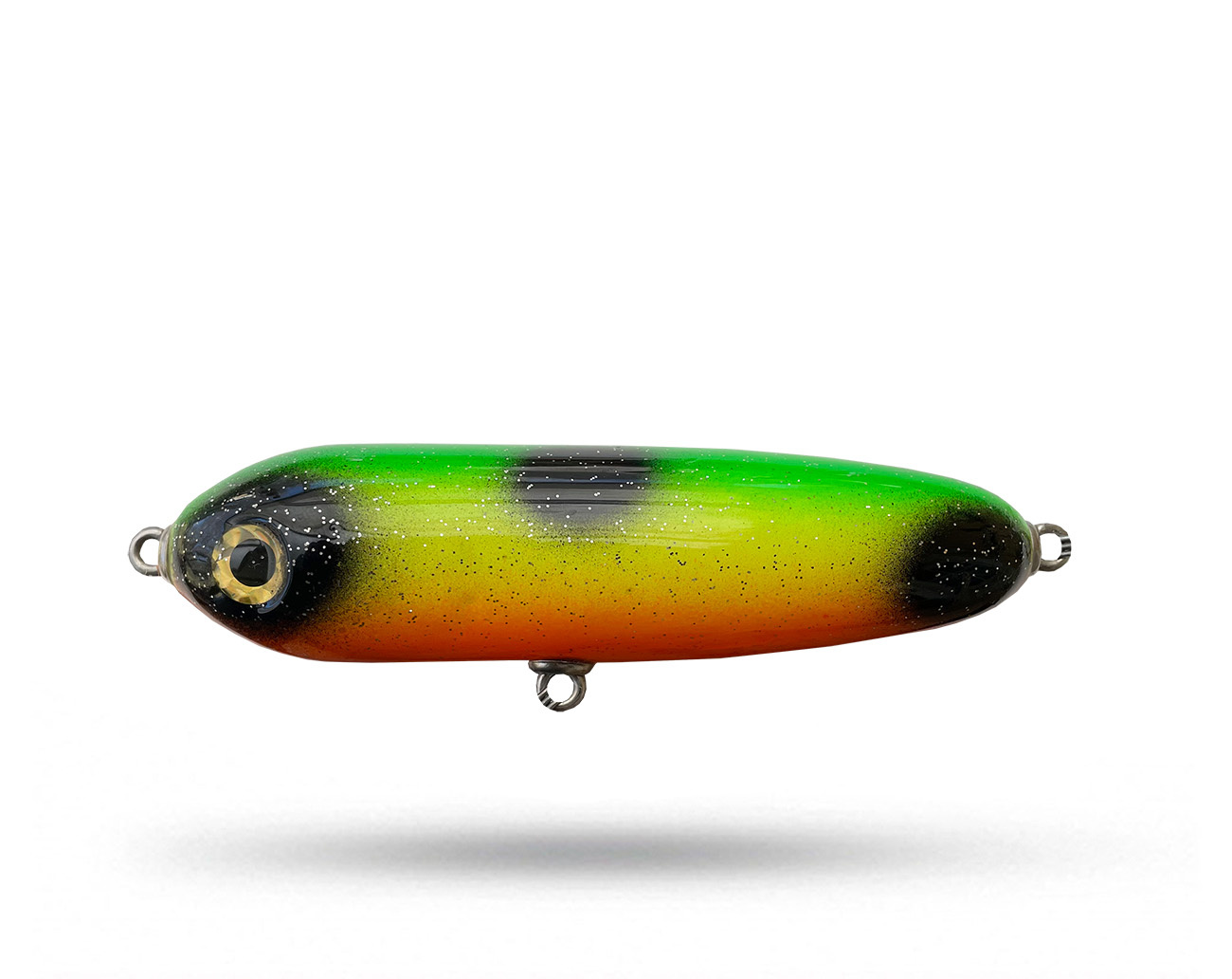 Musky Mojo Baby Wabull - Spotted Fire Frogg